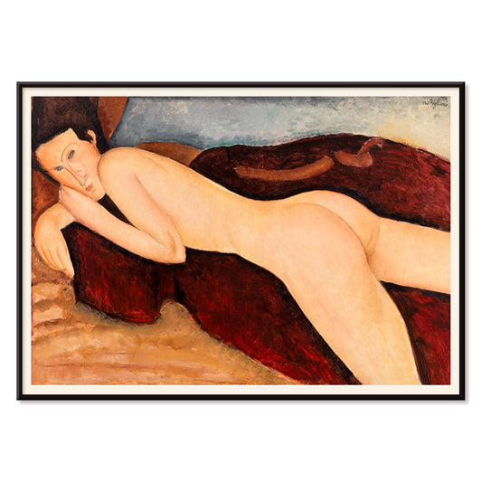 , with black aluminium frame on white background