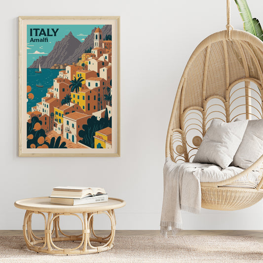 , framed and displayed in home decor