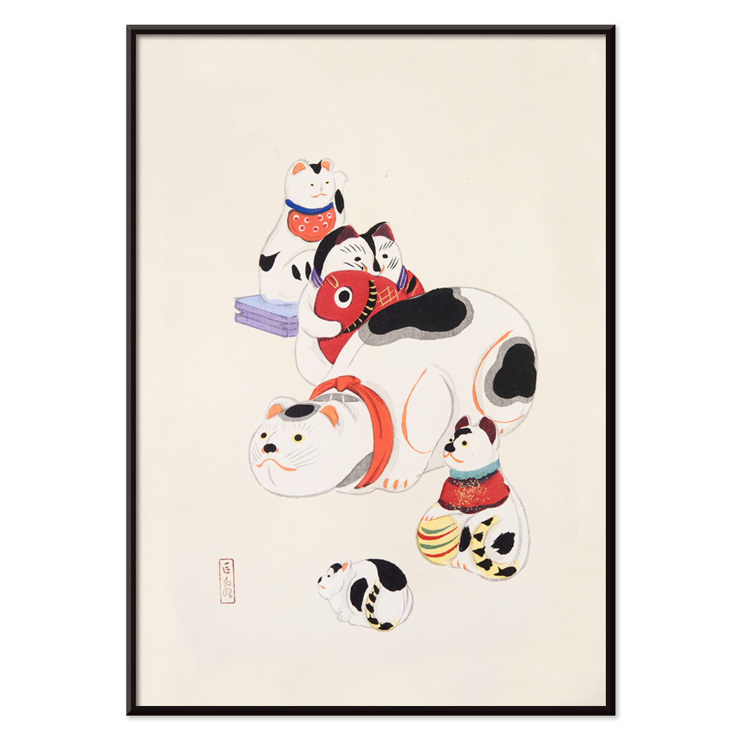 , with black aluminium frame on white background