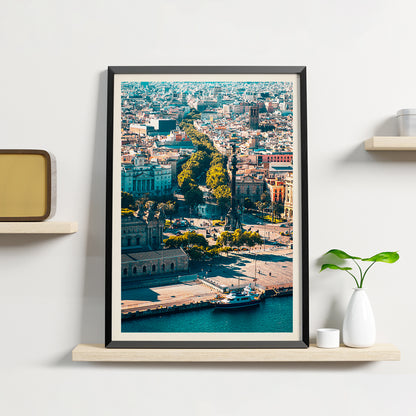 , framed and displayed in home decor