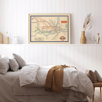 , framed and displayed in home decor