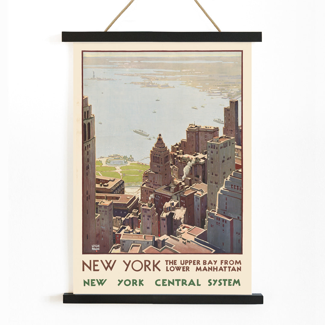 , with wooden magnetic frame on white background