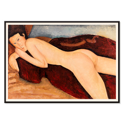 , with black aluminium frame on white background